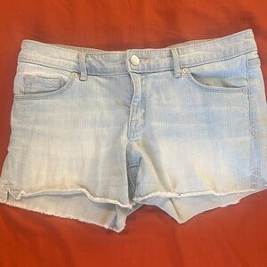 Mossimo Supply Co. Light Wash Jean Shorts
